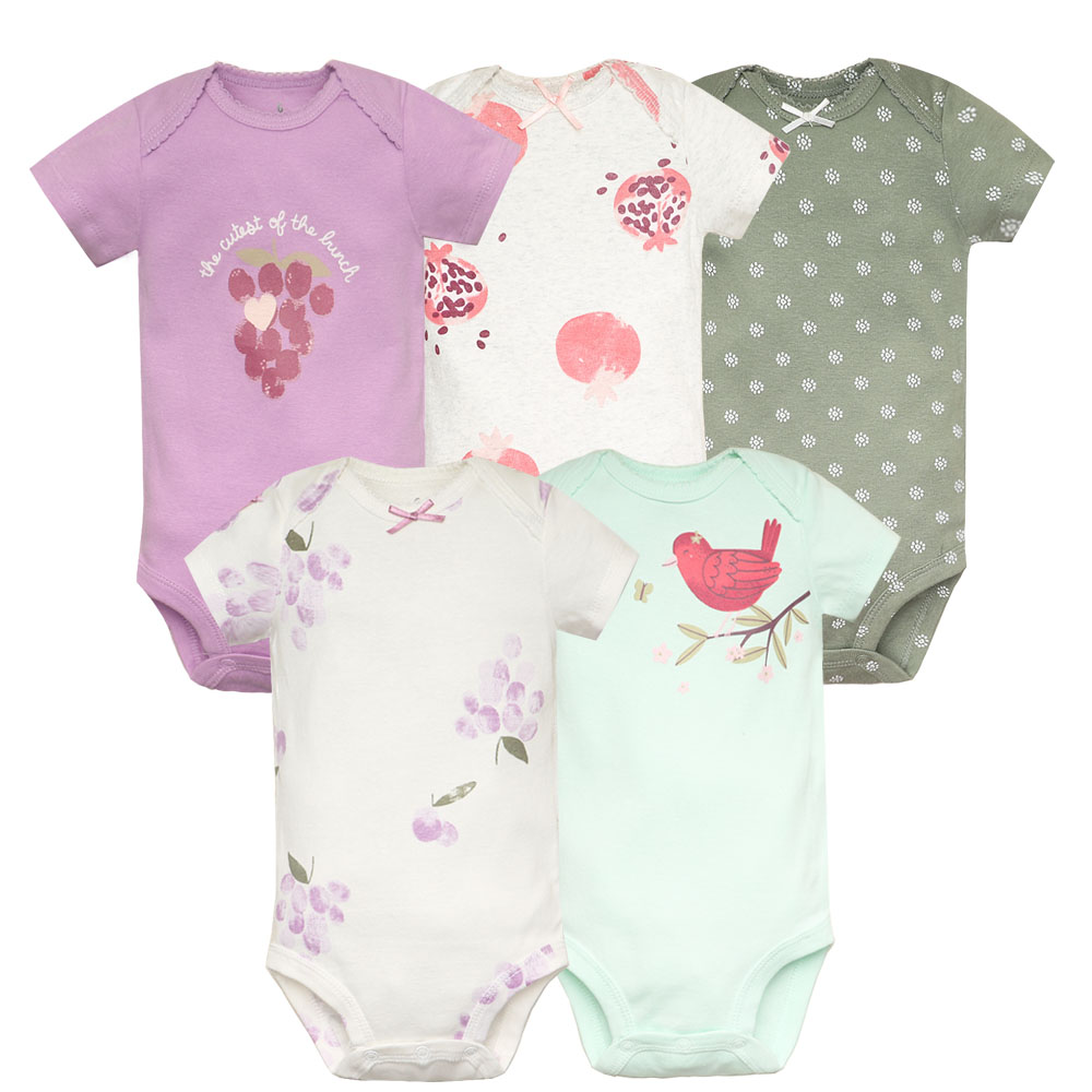 Baby Nursery Ideas Boy - 5 개/몫 아기 Bodysuit 패션 소녀