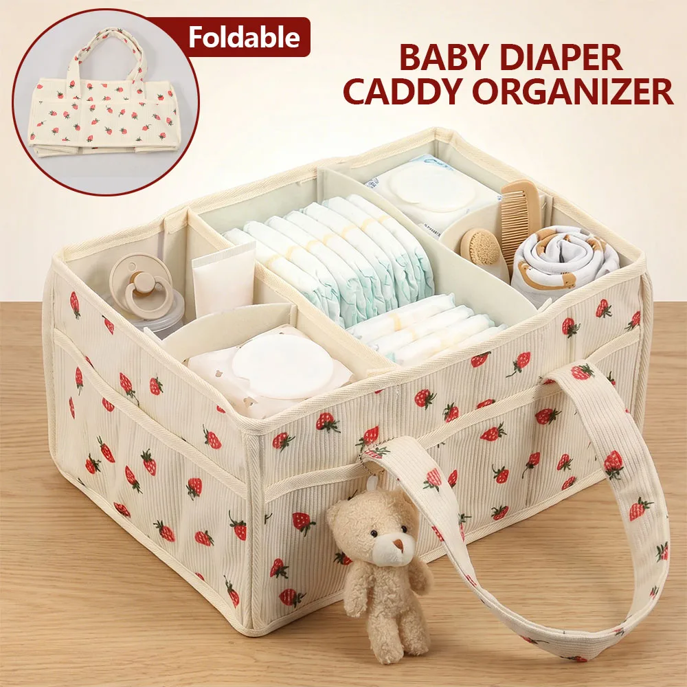 Baby Nursery Equipment - 아기 기저귀 물티슈 바구니 정리함 휴대용