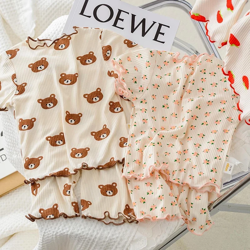 Baby Nursery Ideas Boy - 2026 여름 면 만화 캐주얼 잠옷