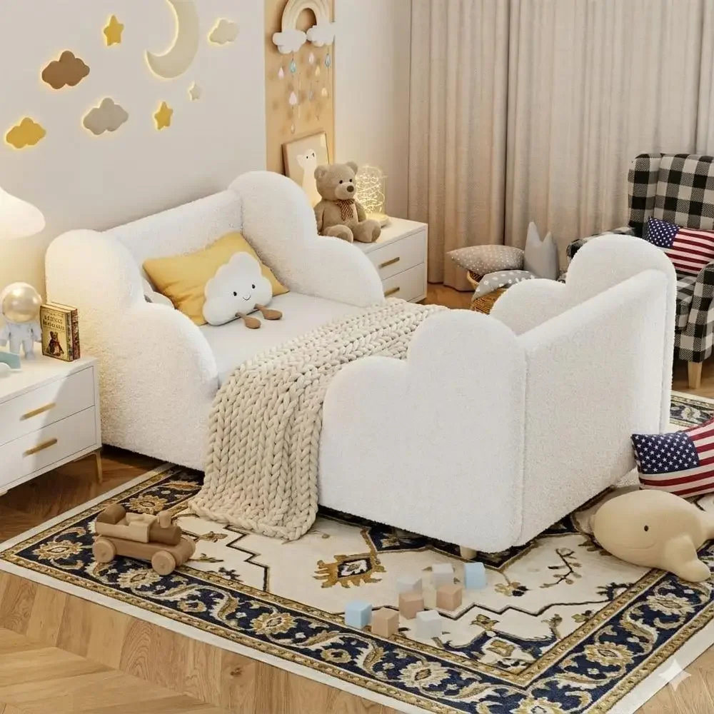 Bed Rail Toddler - 가이드레일이 있는 유아용 침대, 남녀공용 디자인,