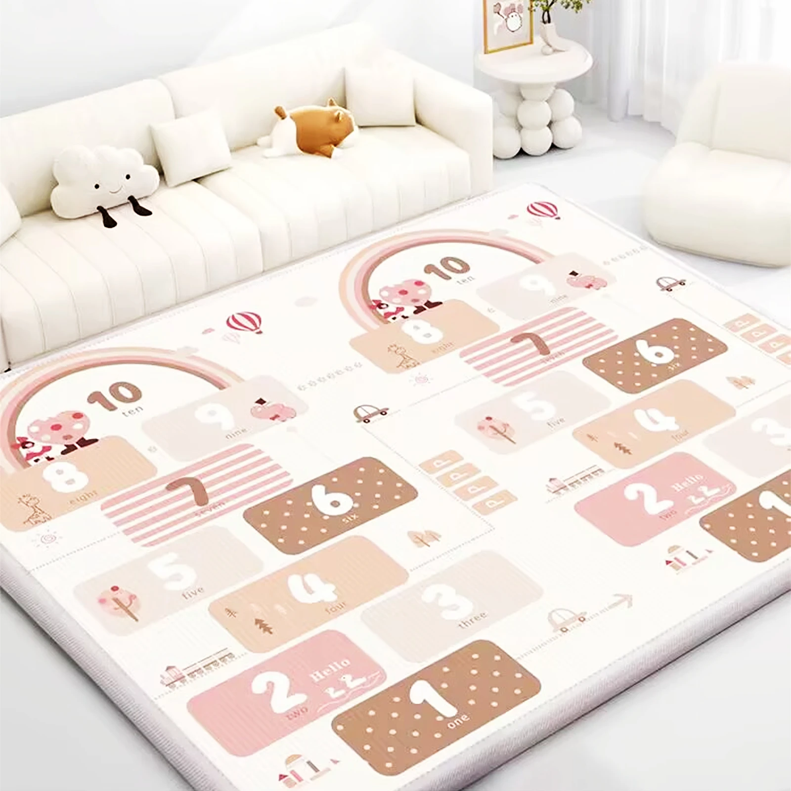 Baby Nursery Games - 두께 1/0.5cm 어린이 패턴 놀이 매트