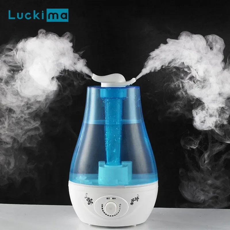 Baby Nursery Humidifier - 3000ML 초음파 가습기 더블 분무기 홈