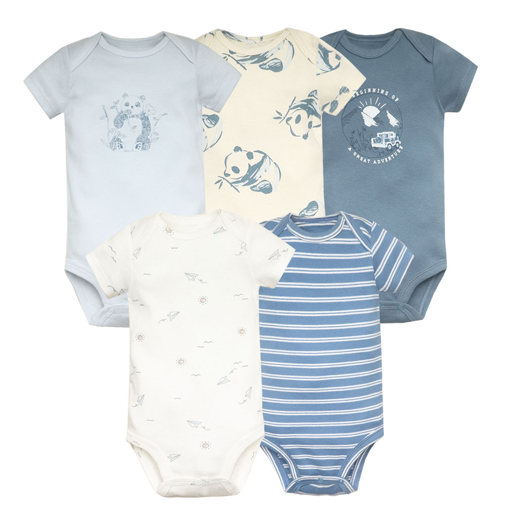 5 개/몫 아기 Bodysuit 패션 소녀 옷 면화 신 - Baby Nursery Ideas Boy 리뷰 및 가격