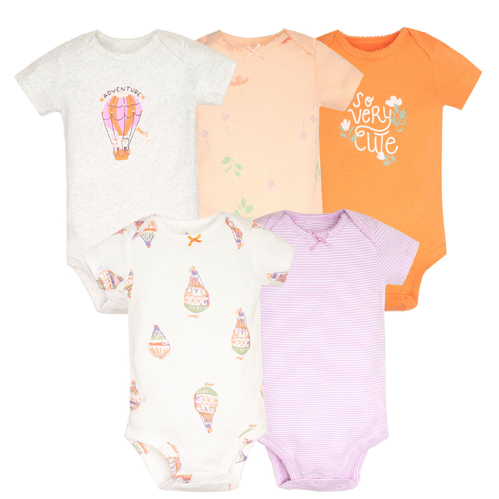 5 개/몫 아기 Bodysuit 패션 소녀 옷 면화 신 - Baby Nursery Ideas Boy 리뷰 및 가격