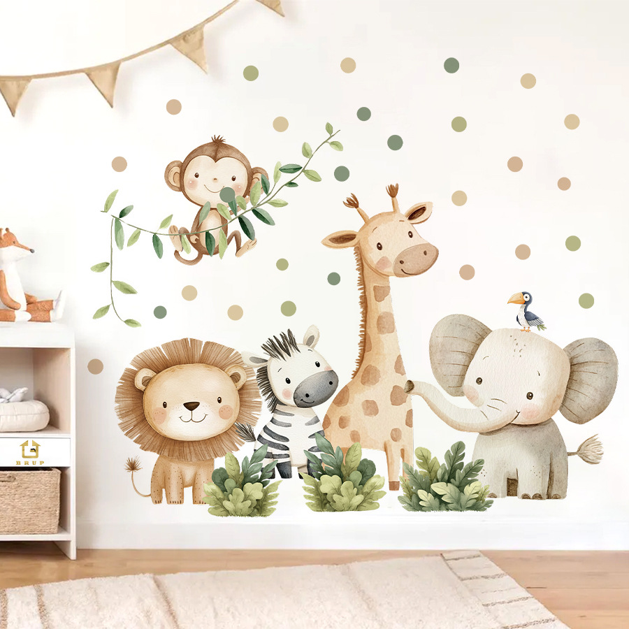 Boho 숲 동물 벽 스티커 어린이 방 소년 소녀 베이 - Baby Nursery Decor Ideas 리뷰 및 가격
