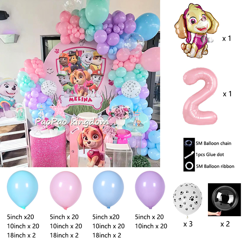 PAW Patrol 디지털 풍선 세트 체이스 스카이 어 - Baby Nursery Decor Ideas 리뷰 및 가격