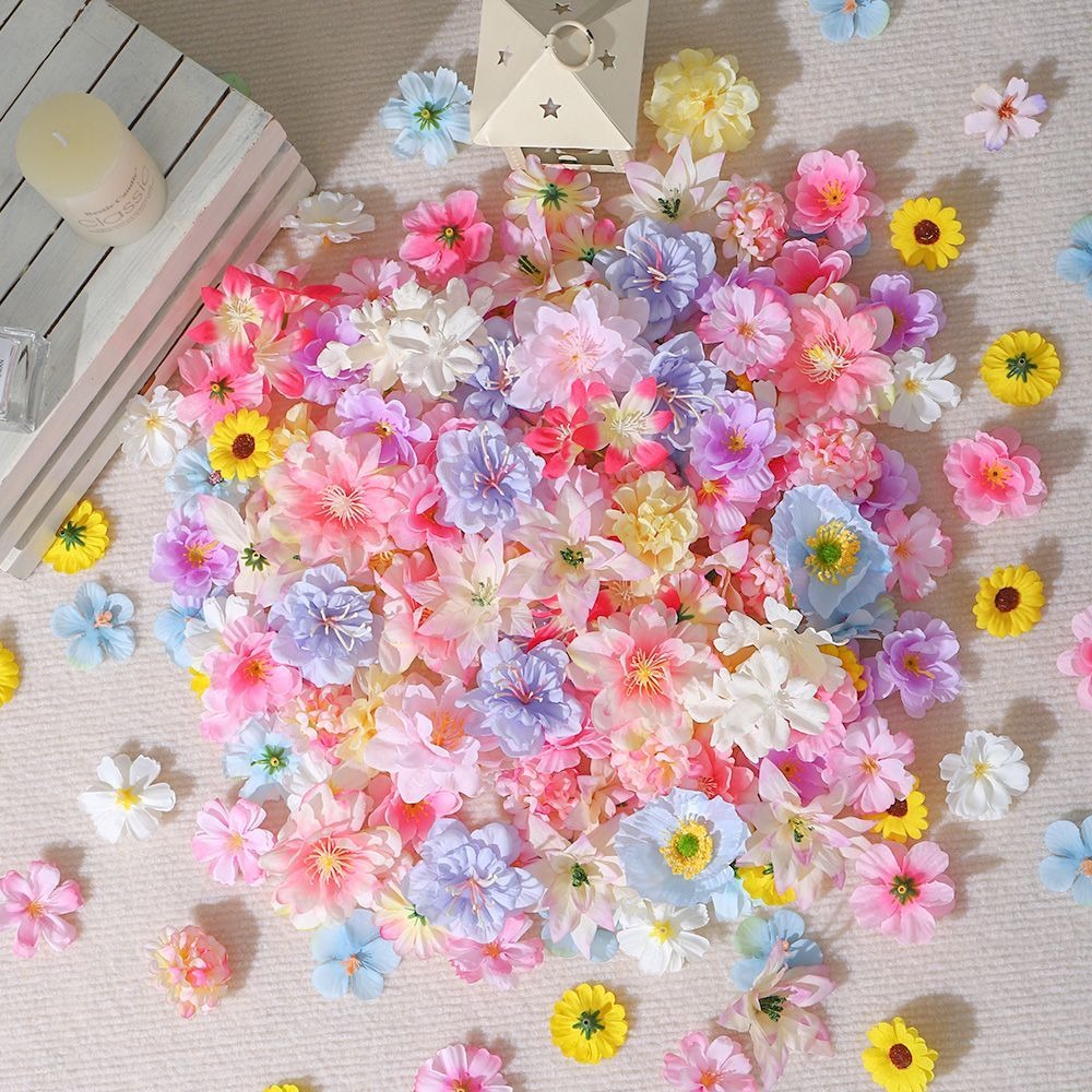 20/50Pcs 인공 꽃 실크 가짜 꽃 홈 룸 장식 웨 - Baby Nursery Decor Ideas 리뷰 및 가격
