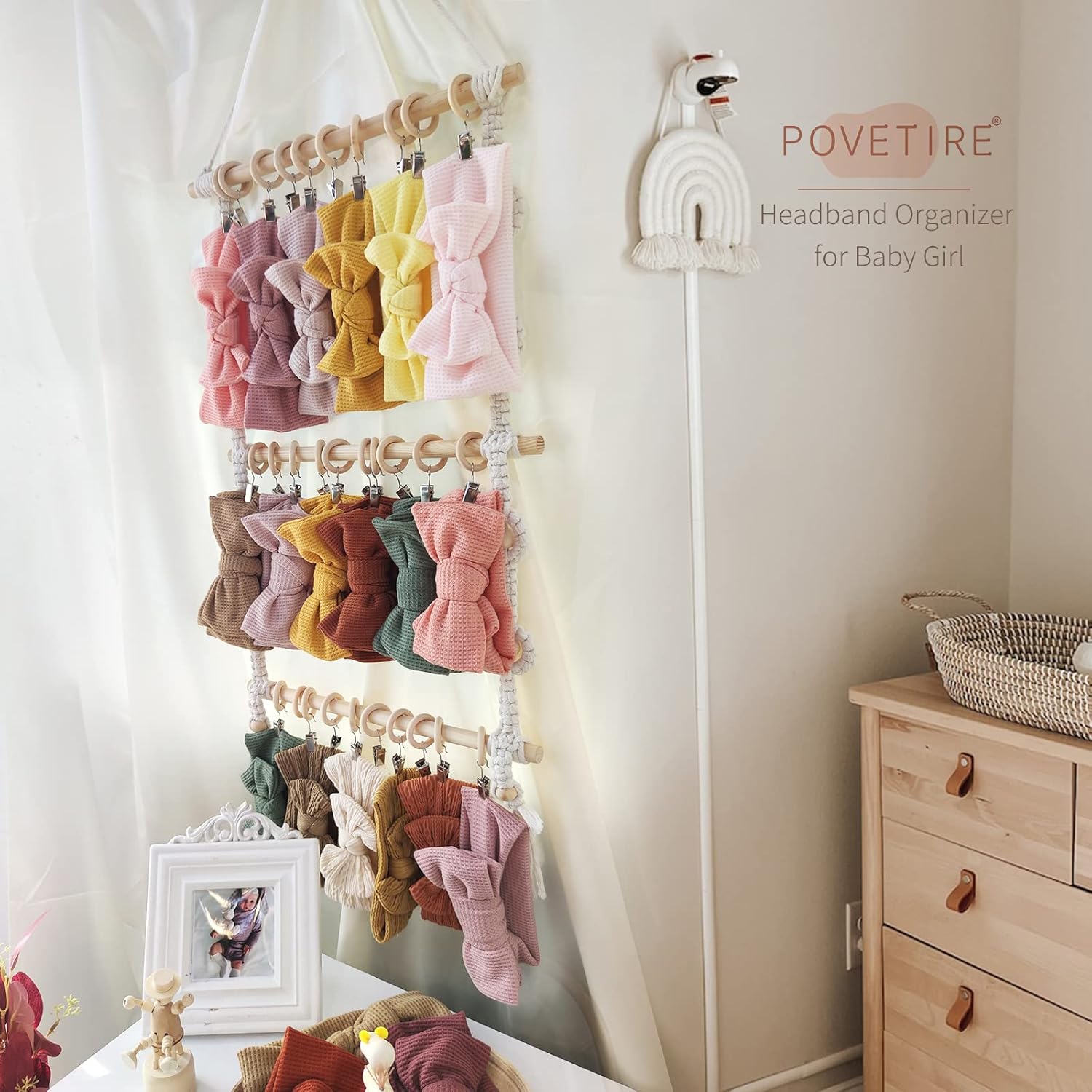 Macrame 벽걸이 보호 머리띠, 여아용 거치대 머리 - Baby Nursery Decor Ideas 리뷰 및 가격