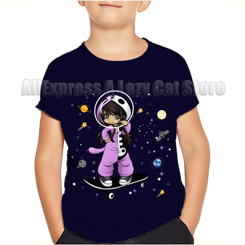 Aphmau Meows 고양이 티셔츠, 만화 아기 티셔 - Baby Nursery Ideas Boy 리뷰 및 가격