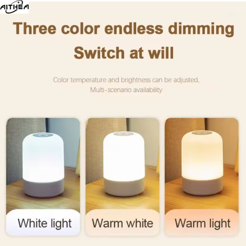 AITHEA 3 색 Led 야간 조명 터치 스위치 디  - Baby Nursery Equipment 리뷰 및 가격