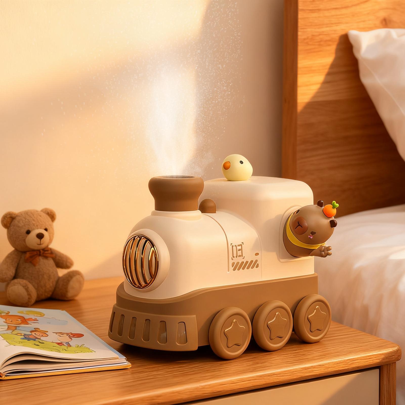침실용 가습기 아기용 쿨 퓨리파이어 조용한 기차 디자인 - Baby Nursery Humidifier 리뷰 및 가격