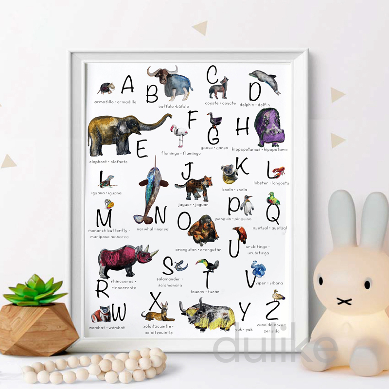 스페인어 어린이 침실 아트 장식 캔버스 그림, 꿈, 영 - Baby Nursery Quotes 리뷰 및 가격