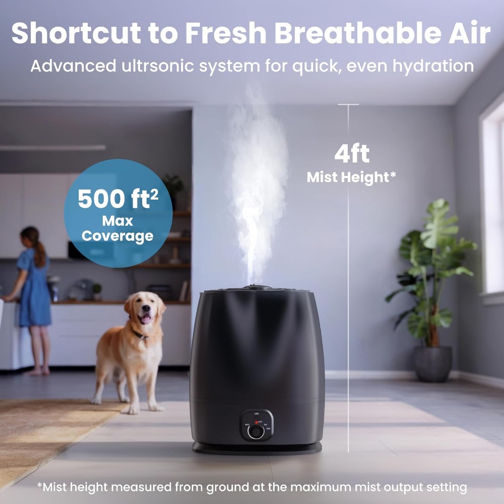 6L 저소음 침실용 가습기, 50시간 작동, 필터 없는 - Baby Nursery Humidifier 리뷰 및 가격