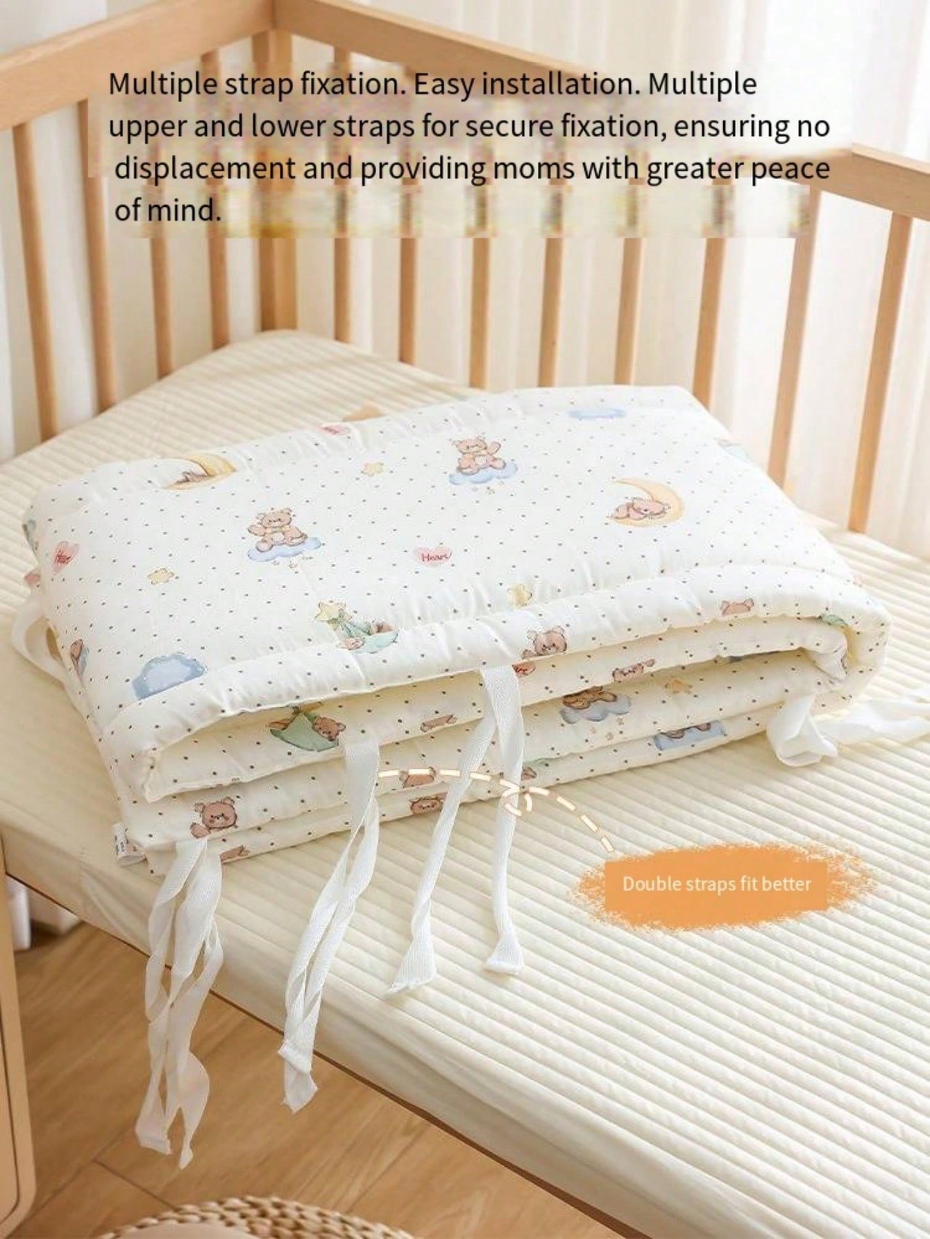 아기 범퍼 아기침대 범퍼 보호 베개 쿠션 단색 침대 펜 - Bed Rail Toddler 리뷰 및 가격