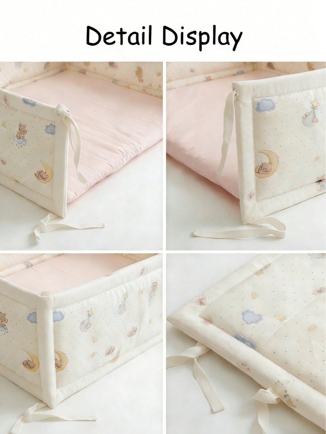 아기 범퍼 아기침대 범퍼 보호 베개 쿠션 단색 침대 펜 - Bed Rail Toddler 리뷰 및 가격