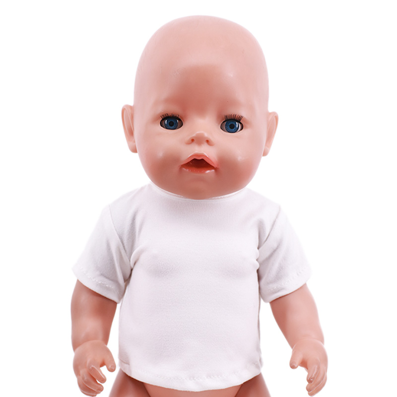 인형 옷 여름 티셔츠 순수 코튼 반팔 수제 솔리드 컬러 - Baby Nursery Ideas Boy 리뷰 및 가격