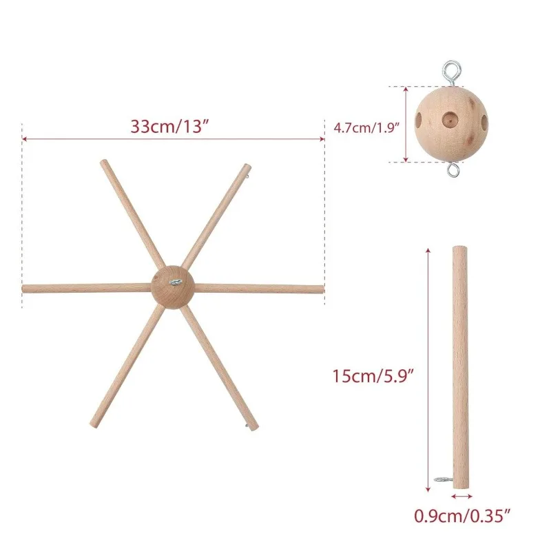 아기 침대 장식용 DIY 베이비 모빌 키트 프레임, 천 - Baby Nursery Equipment 리뷰 및 가격