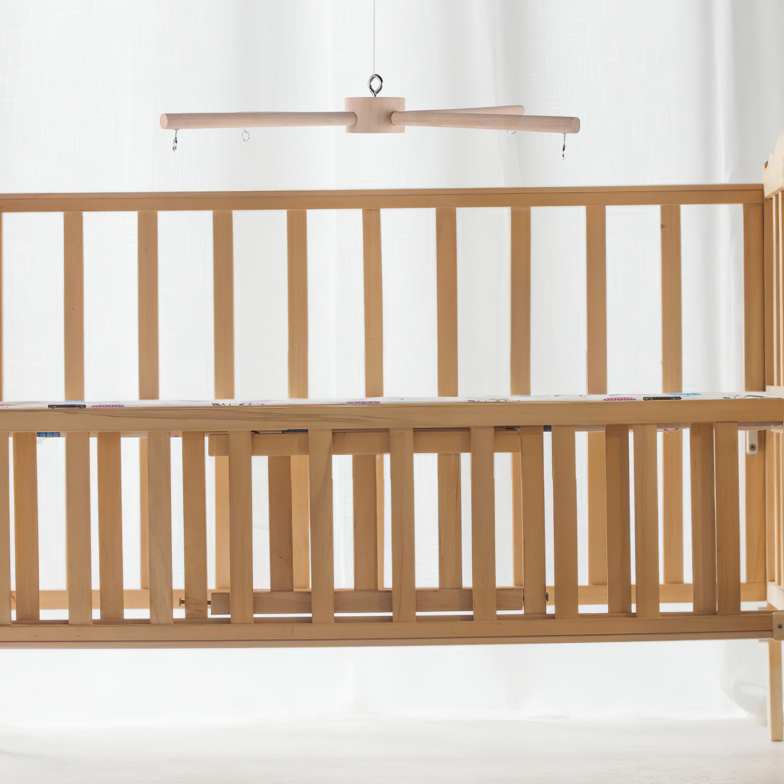아기 모빌 키트 프레임 나무 풍차임 장비 베이지색 천연 - Baby Nursery Equipment 리뷰 및 가격