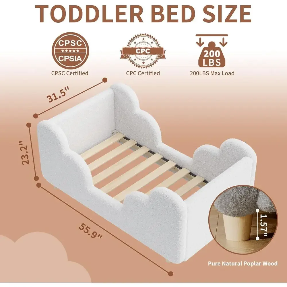 가이드레일이 있는 유아용 침대, 남녀공용 디자인, 흰색 - Bed Rail Toddler 리뷰 및 가격