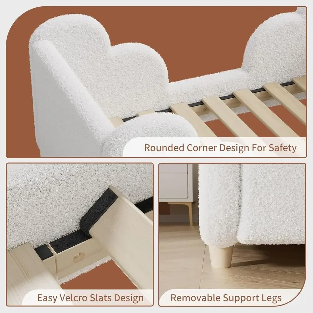 가이드레일이 있는 유아용 침대, 남녀공용 디자인, 흰색 - Bed Rail Toddler 리뷰 및 가격