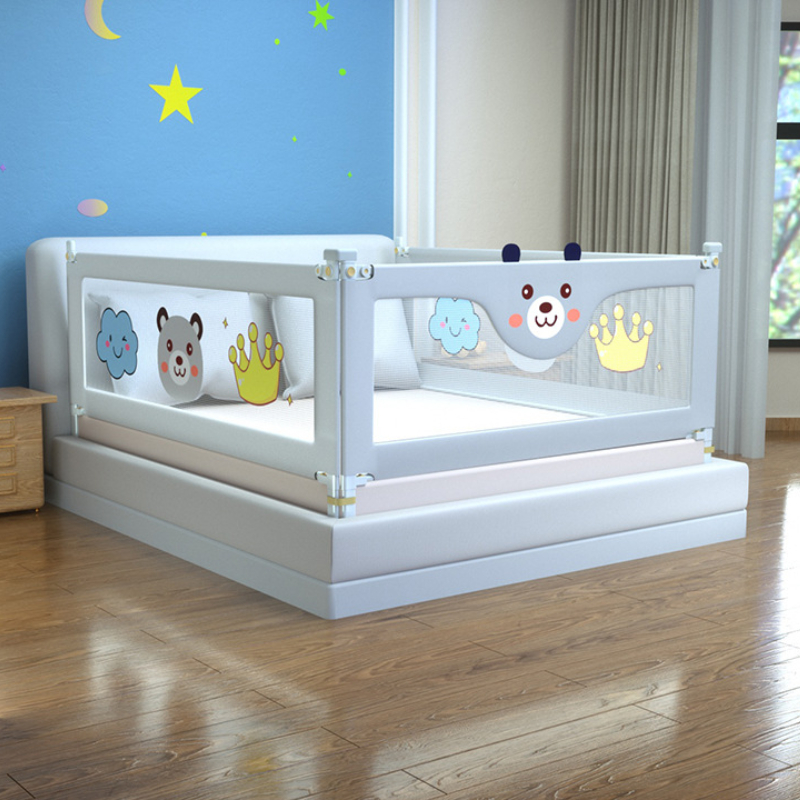어린이를위한 아기 안전 침대 장벽 침실 만화 수호자 어 - Bed Rail Toddler 리뷰 및 가격