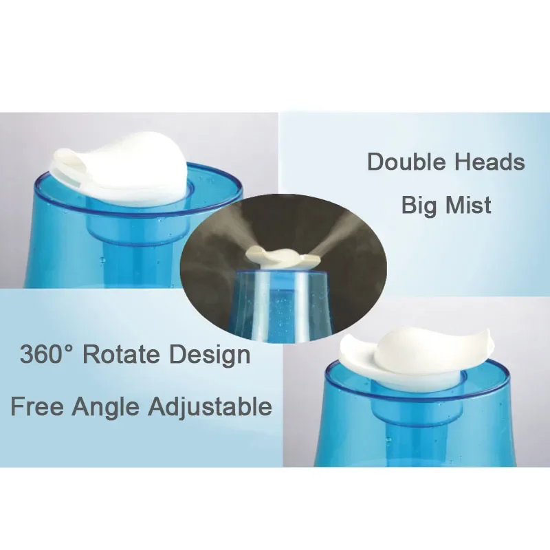 3000ML 초음파 가습기 더블 분무기 홈 오피스 베이 - Baby Nursery Humidifier 리뷰 및 가격
