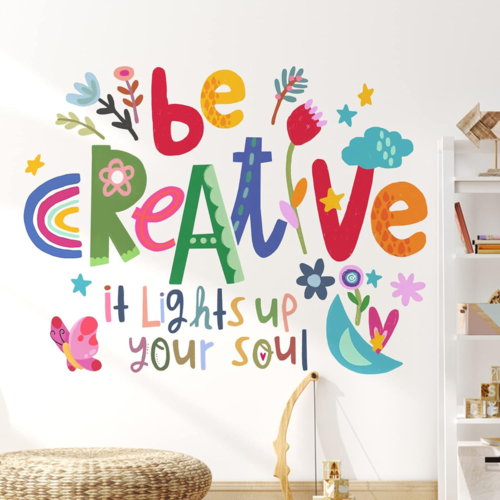 창의적인 영감을 주는 인용문 벽 스티커 아기방 화려한  - Baby Nursery Quotes 리뷰 및 가격