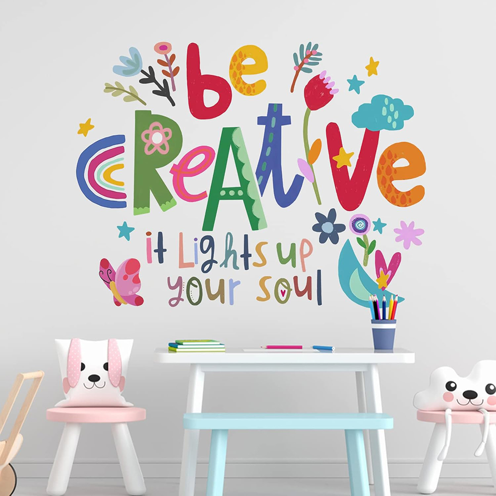 창의적인 영감을 주는 인용문 벽 스티커 아기방 화려한  - Baby Nursery Quotes 리뷰 및 가격