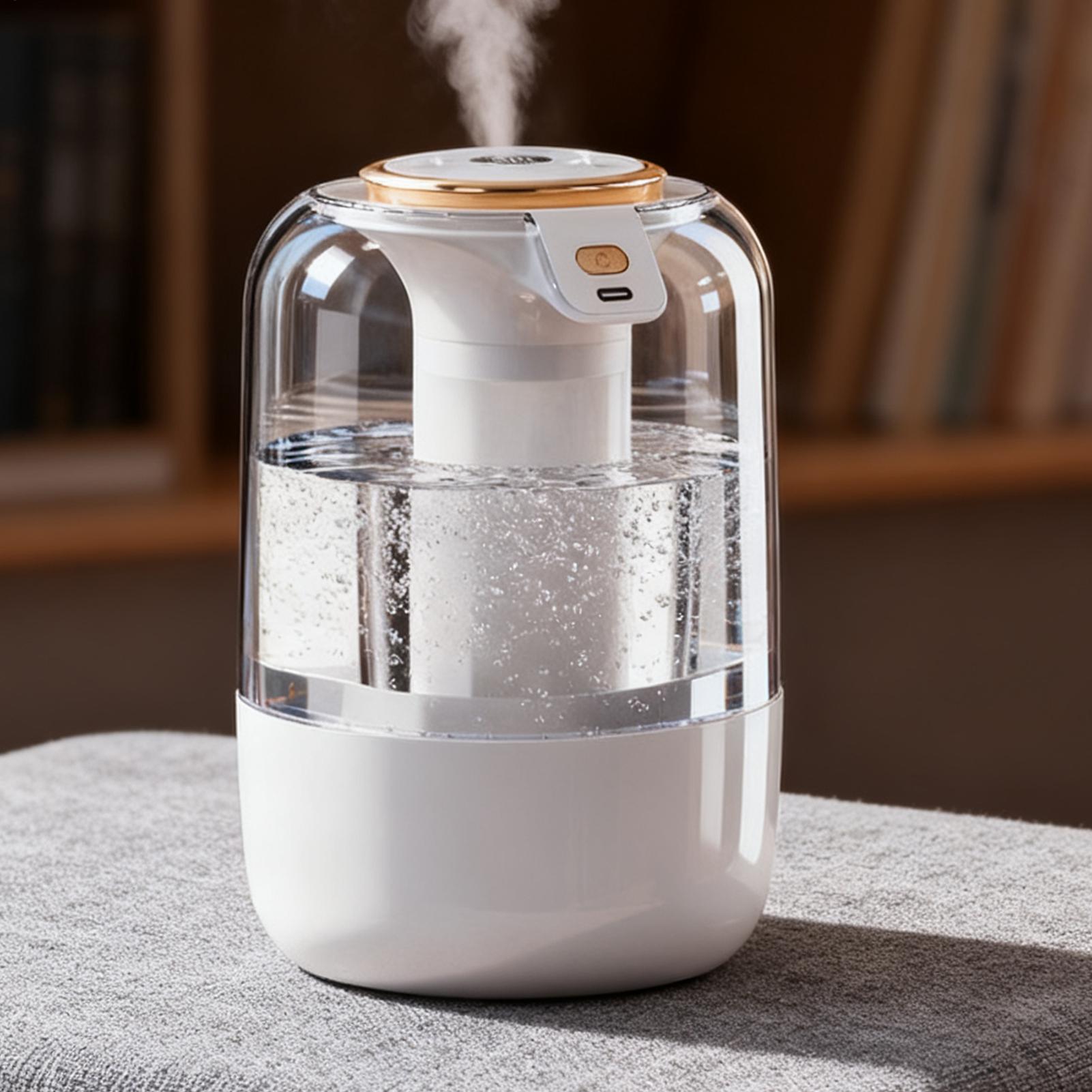 야간 조명이 있는 침실 가습기 조절 가능한 미스트 레벨 - Baby Nursery Humidifier 리뷰 및 가격