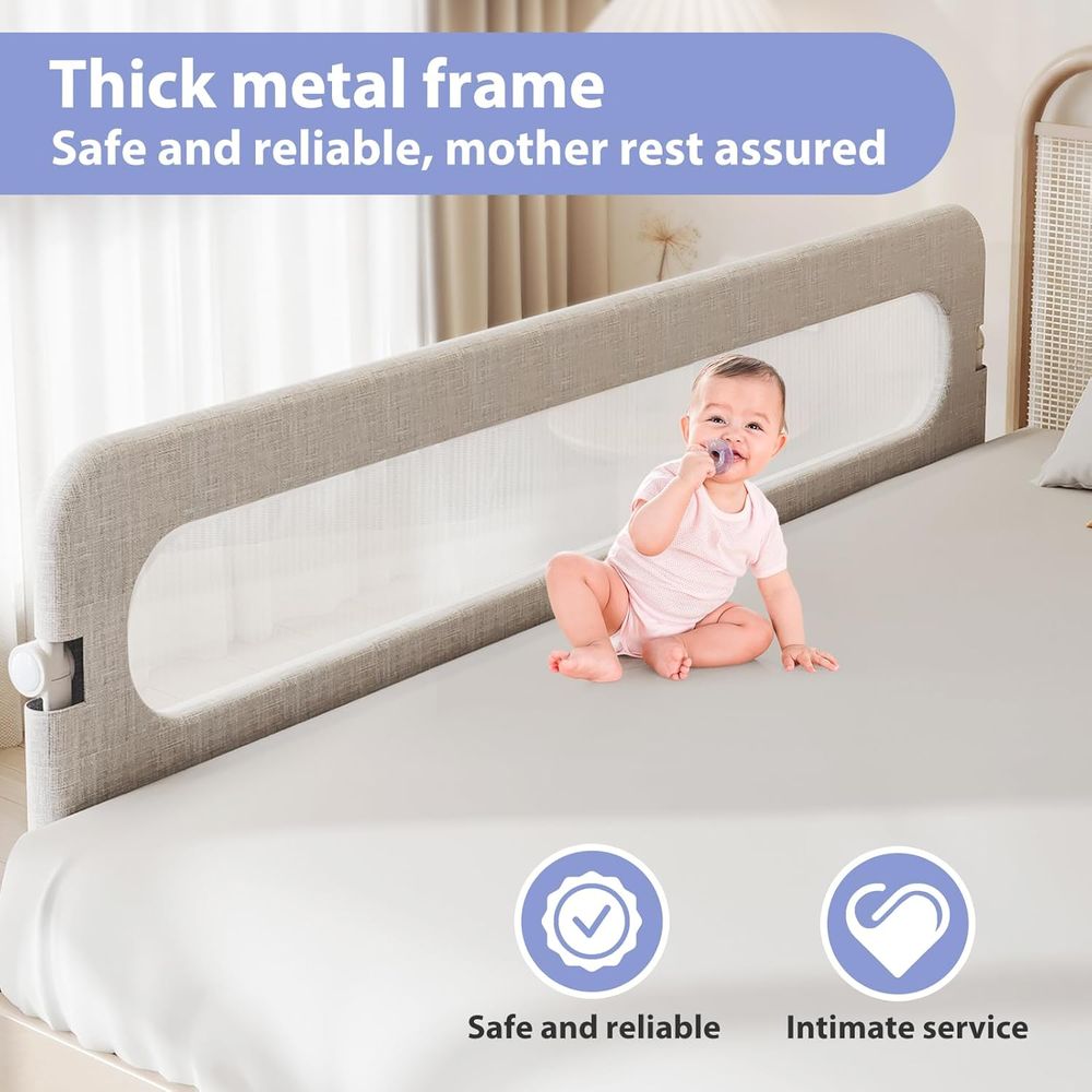 아기 침대 난간 가드 - 유아용 침대 난간 또는 퀸/킹 - Bed Rail Toddler 리뷰 및 가격